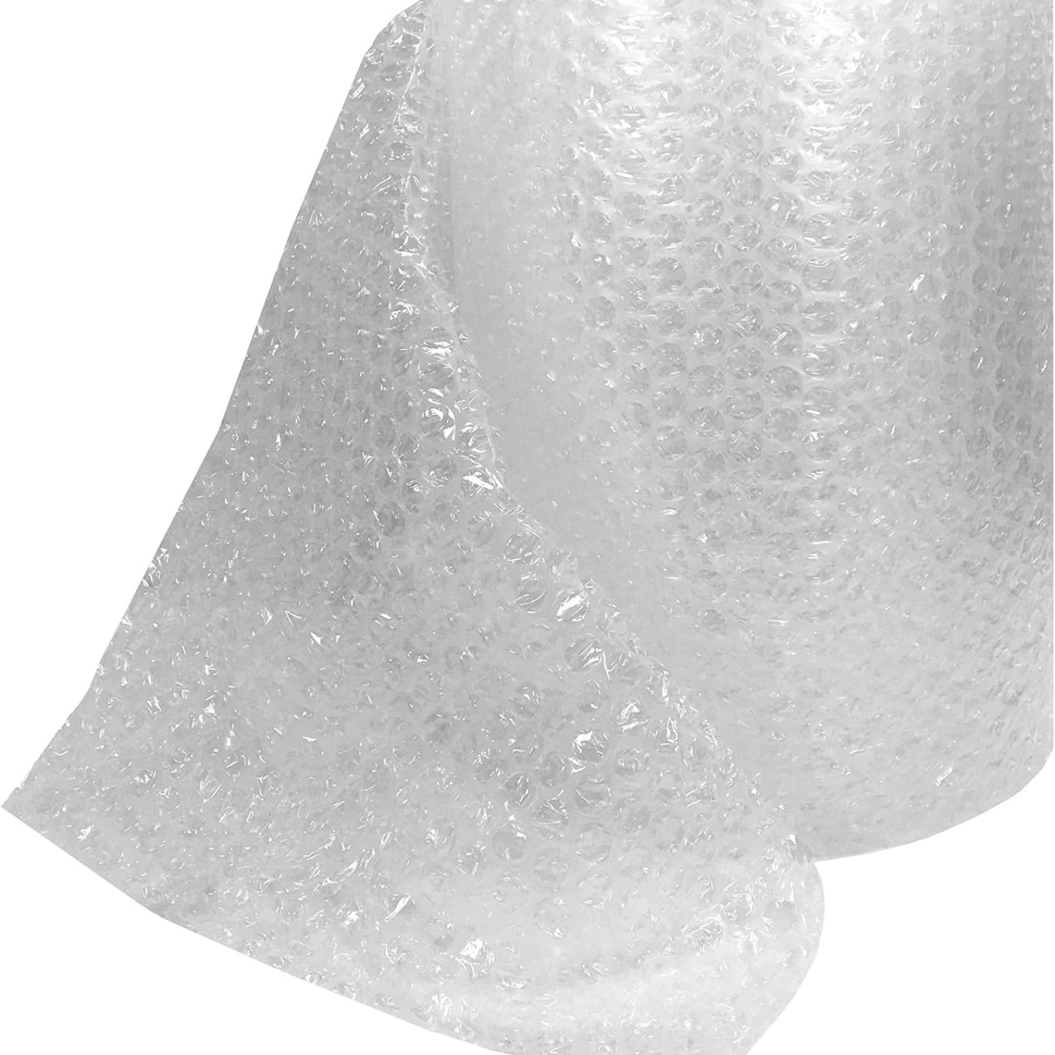 Medium Punched Bubble Wrap - 5/16 inch, 24 inches x 100 feet long, transparent