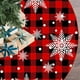 thumbnail image 5 of Christmas Tree Skirt 36 Inches Snowflake Red Xmas Halloween Holiday Reindeer Tree Skirt Soft Festive Ornaments, Precise 36-Inch Snowflake Tree Skirt, Red Xmas Halloween Holiday Reindeer, 5 of 9