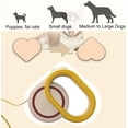 thumbnail image 5 of Correa retráctil para perro, 16 pies, correa para caminar para mascotas con mango antideslizante, sistema de bloqueo con una sola mano para mascotas pequeñas y medianas, 5 of 5