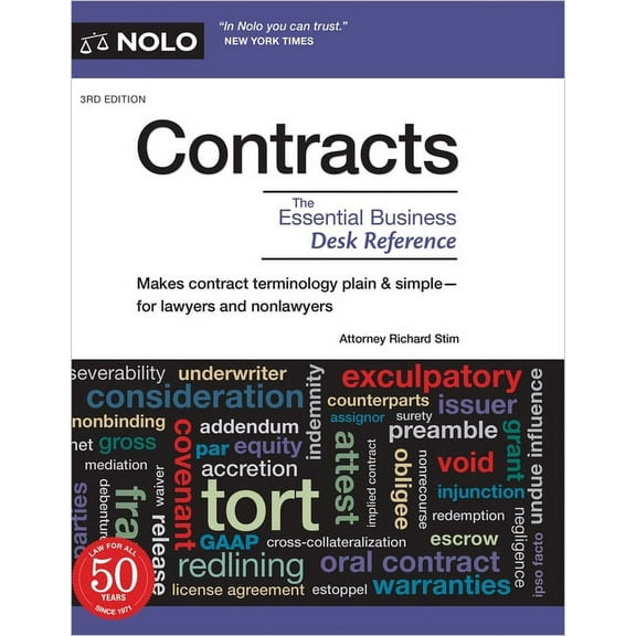 Contracts: The Essential Business Desk Reference (Paperback) by Richard Stim