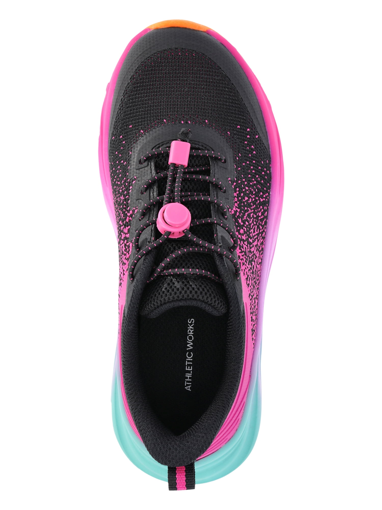 Athletic Works Little and Big Kids Bungee Knit Jogger Sneakers