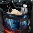 thumbnail image 6 of Galactic Space Foldable Car Garbage Can with Lid, Leak-Proof & Hanging Storage Bag - Trash Can for Car, 6 of 6