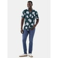 thumbnail image 2 of Fly By Night Men's and Big Men's Cove Printed Button Up Shirt, Sizes S-3XL, 2 of 5