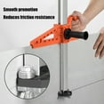 thumbnail image 5 of Durable Fixing Manual Gypsum Board Cutter Adjustable Hand Push Drywall Cutting Tool Double Handle with Stainless Steel Ruler, 5 of 5
