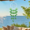 thumbnail image 6 of Wooowa Dreamcatcher with Sea Salt Shells - Bohemian Wind Chime, Unique Home & Patio Decor Accessory, 6 of 6
