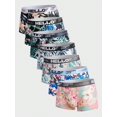 thumbnail image 1 of Boxeur pour Hommes 7 Pcs Imprimé Tropical avec Ruban à la Taille, 1 of 5