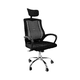 thumbnail image 1 of Silla de Oficina Gerencial TOPLIVING Color Negro CON Cabecera Ajustable Y Base Metalica Giratoria, 1 of 8