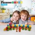 thumbnail image 2 of Bloques de construcción Picasso Toys PTB103 Alphabet Train, 103 unidades, 2 of 8