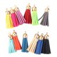 thumbnail image 1 of 12pcs Color 43mm Borla Colgante Llavero Bolsa Correas De La Joyería BLESIY Encanto DIY Borla, 1 of 8