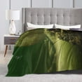 thumbnail image 4 of Super Soft Anti-Pilling Flannel Bed Blankets, Sci-fi Castle Cozy Fluffy Warm All Seasons Throw Blanket for Sofa Bedding, 40"x30", 4 of 8