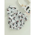 thumbnail image 3 of Bagilaanoe Newborn Baby Girl Boy Hooded Rompers Print Long Sleeve Bodysuits 6M 12M 18M 24M Infant Casual One Piece Short Jumpsuit, 3 of 8