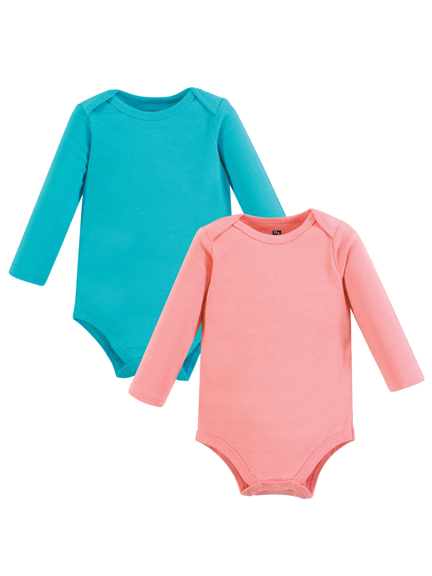 Hudson Baby Cotton Long Sleeve Bodysuit, 10-Pack, Newborn-18 Months