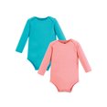 thumbnail image 4 of Hudson Baby Cotton Long Sleeve Bodysuit, 10-Pack, Newborn-18 Months, 4 of 6