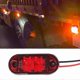 thumbnail image 2 of 2pcs Car Truck Side Signal Light Warning Lights Trailer Truck Yellow Red White Side Marker Lamp 12v 24v Universal Car Led Light, 2 of 4
