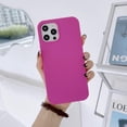 thumbnail image 1 of Funda de silicona líquida sólida Original de lujo para iPhone 13 12 11 Pro Max para iPhone 14 11 Xr Xs MAX funda trasera suave Tpu Fundas Tan Jianjun unisex, 1 of 2