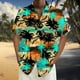 thumbnail image 3 of Camisas Y s Camisa para hombre Camisa de playa de manga corta holgada informal (Mint Green, XL), 3 of 4
