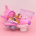 CieKen Children's Electric Airplane Toy Universal Wheel Luminous