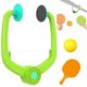 thumbnail image 2 of Juego de pelota para puerta, entrenador de tenis doméstico, estilo colgante ajustable para puerta, viene con pelotas, ideal para el ejercicio diario y la mejora de la coordinación, 2 of 2
