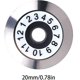 thumbnail image 1 of Optical Fiber Cleaver Blade 12 Surface Cut Wheel For Sumitomo Optical Fiber Fc-6s Cleaver(color: Silver)(1pcs), 1 of 2