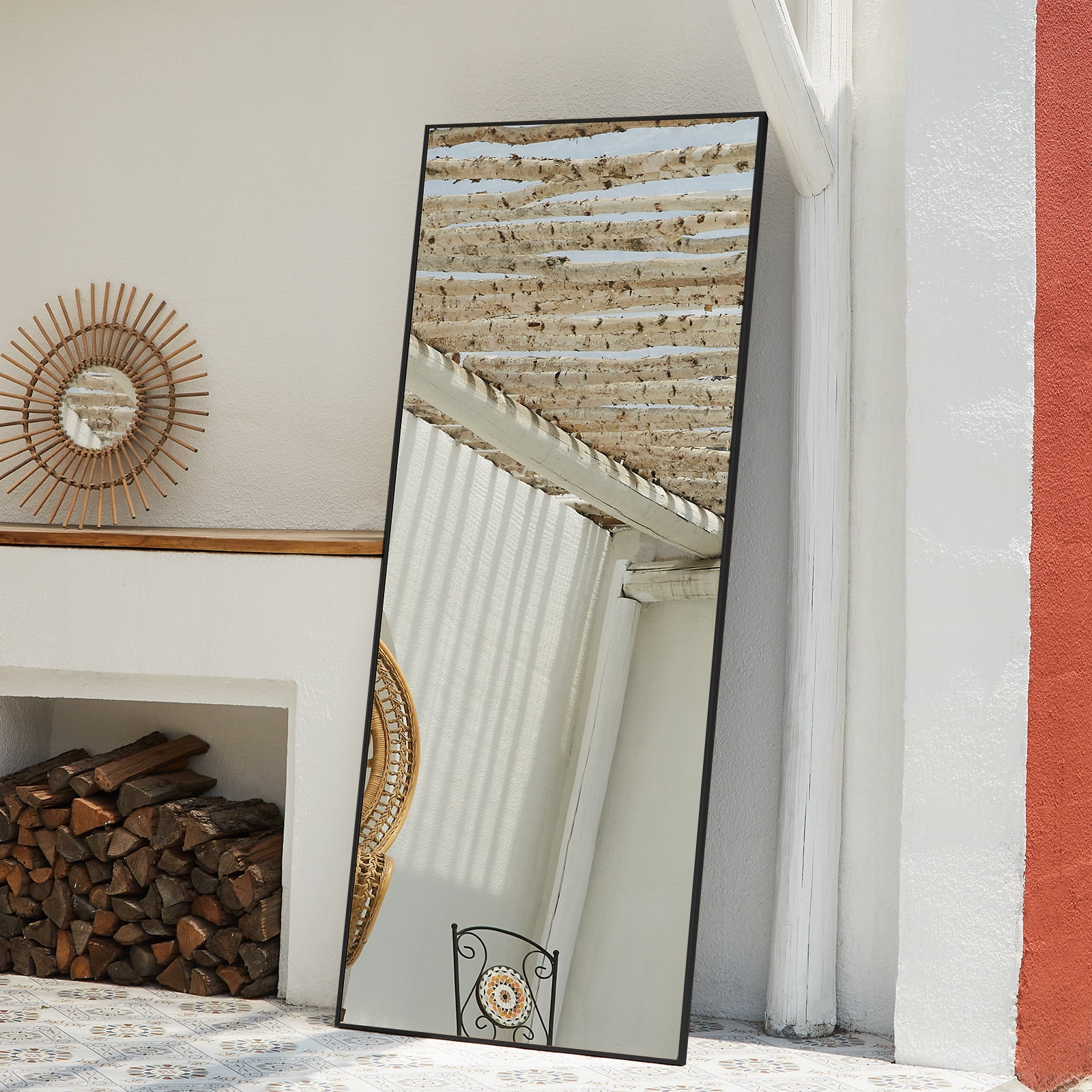 Anpark Full Length Mirror 30" x 71" Rectangle Leaning Wall Floor Mirror