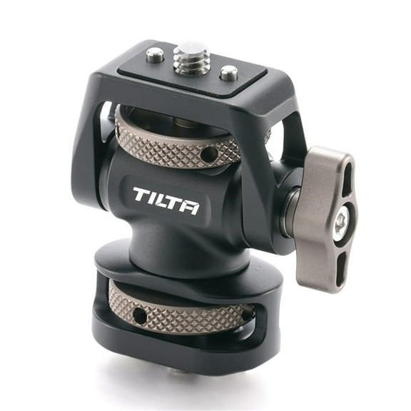 Tilta 1/4"-20 Accessory Mounting Bracket with Locating Pins, Black