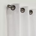 thumbnail image 3 of Bouclair Rideau Voile Penny Blanc 52x108 Po (132x274 cm), 3 of 4