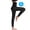 Black,2-pack, variant on FITVALEN Compression Leggings for Women Tummy Control High Waist Black Tights Shapewear Pants