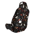 thumbnail image 2 of Wukai Animal Koi Fish Full Set Car Seat Covers with Soft Padding Universal Auto Front Seats Protector and Cushion Mat, 2 of 5