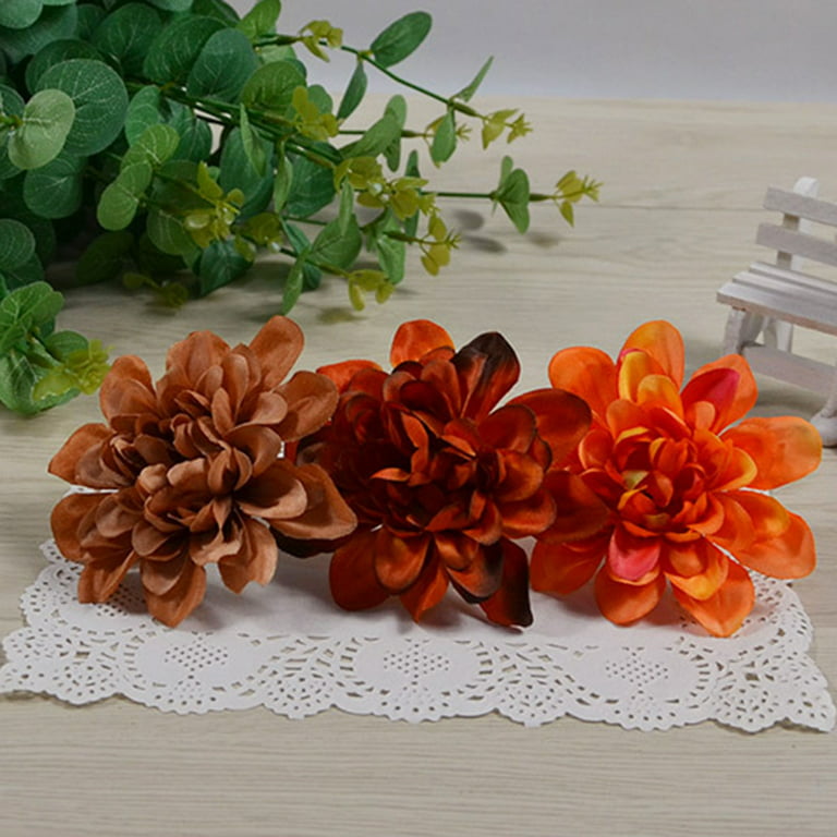 30CM Silk Daisy Small Fake Flowers Head For Wedding, DIY Wreath, Scrapbook,  And Craft Decoration From Nanguaguo, $10.65