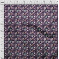 thumbnail image 4 of oneOone Rayon Purple Fabric Skull Sewing Material Print Fabric By The Yard 56 Inch Wide-aA, 4 of 5
