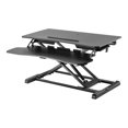 thumbnail image 1 of V7 Sit-Stand Essential Desktop Workstation DT2SSB-1N - Convertisseur de Bureau Debout - Noir, 1 of 9
