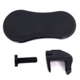 thumbnail image 2 of Injueey Almohadilla para reposabrazos, portátil, reutilizable, acoplable, PC, Protector de hombro montado en escritorio, accesorios para Juegos de teclado y mouse para computadora Negro Espuma de PU, 2 of 6