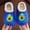 Blue, variant on Kids Girls Plush Slippers Boys Indoor Slippers Boys Closed Toe Slippers Memory Foam Girls Cozy House Slippers Winter House Slippers for Boys Toddler Boys New Year Gifts 4.5-5 Years