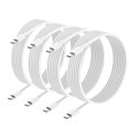 thumbnail image 1 of wonima44 USB C to USB C Cable，4 Pack 10ft [Apple MFi Certified] 60W,Type-c Fast Charging Cable Compatible for iPhone 16/16 Pro/16 Plus/16 Pro Max/15/15 Pro/15 Plus/15 Pro Max (White), 1 of 1