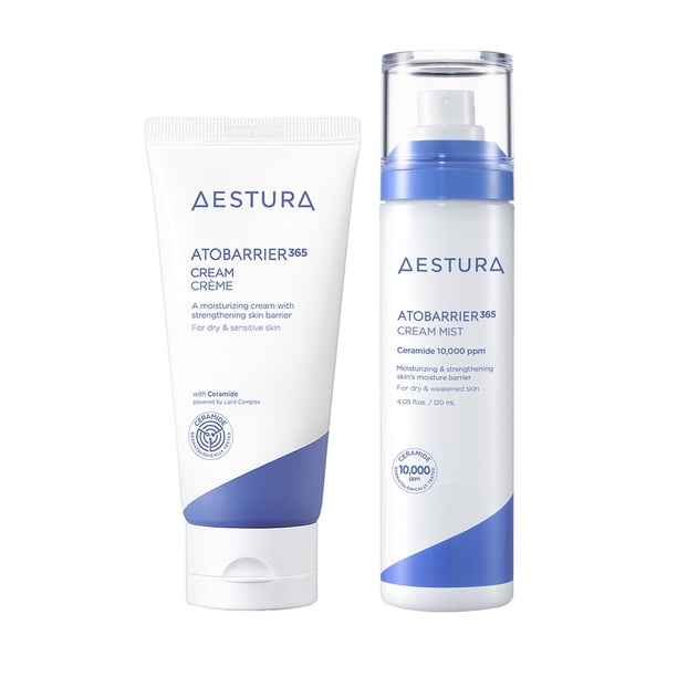 Set de cuidado de la piel AESTURA ATOBARRIER365 Crema con crema bruma
