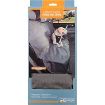 Kurgo Heather Bench Dog Seat Cover, 55" Wide, Heather Charcoal Grey