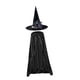 thumbnail image 2 of Conjunto de disfraz de Halloween jinwen con capa y sombrero Negro, 2 of 7
