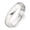 14K White Gold, variant on Wedding Band Solid 10K Yellow Gold 4mm Plain Ring, Size 8