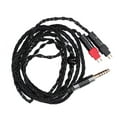 thumbnail image 2 of Fyydes Audio Cable for ,Auxiliary Cable,Double Needle 8 Core Balanced OCC Silver Plated Audio Cable for HD600 HD580, 2 of 8