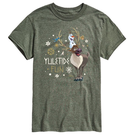 Frozen 2 - Yuletide Fun - Men's Short Sleeve Graphic T-Shirt