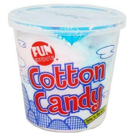 Product Of Fun Sweets, Cotton Candy Classic - Cup, Count 1 - Sugar Candy / Grab Varieties &
