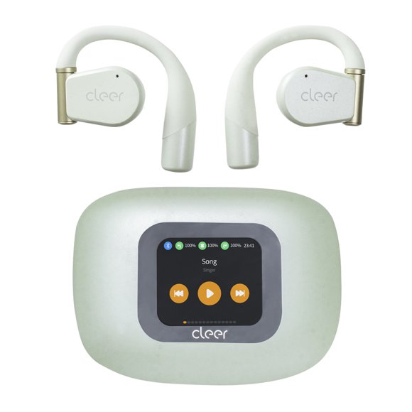 Audífonos Cleer ARC 3 Open-Ear: Sonido Hi-Res, Dolby Atmos, 50h Batería, IPX7 Color Verde