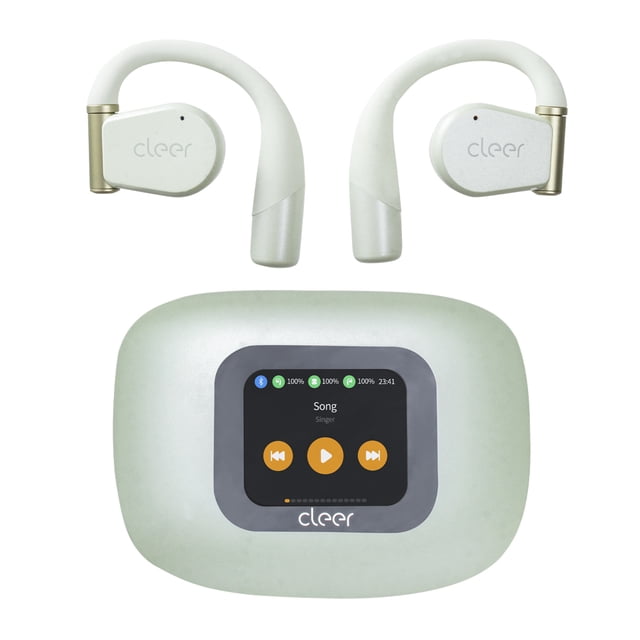 Audífonos Cleer ARC 3 Open-Ear: Sonido Hi-Res, Dolby Atmos, 50h Batería, IPX7 Color Verde