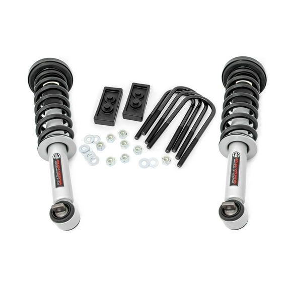 Rough Country 2.5" Suspension Lift Kit for 2021-2025 F-150 Tremor 4WD - 51028