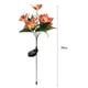 thumbnail image 2 of Lámpara 2x Solar LED Orchid Light Outdoor Flores impermeables Garden Landscape Stake Lamp Tmvgtek Para estrenar, 2 of 8