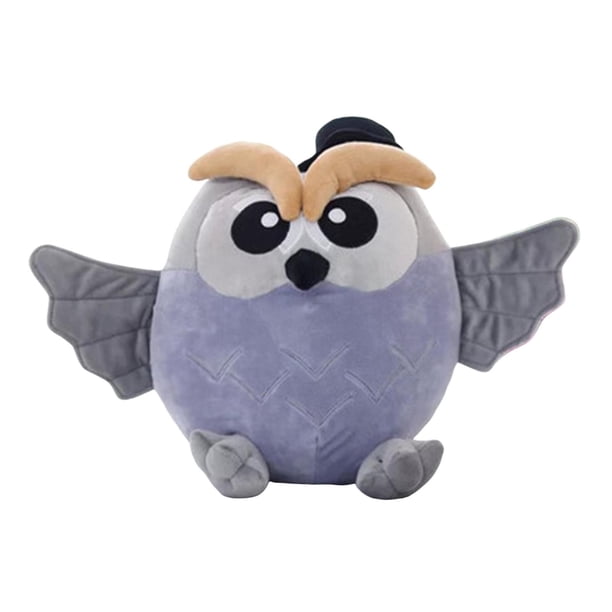 Adorable Almohada De Peluche Con Forma De Búho. Decoración Suave Para La Guardería, El Salón Y Otras Ideas.