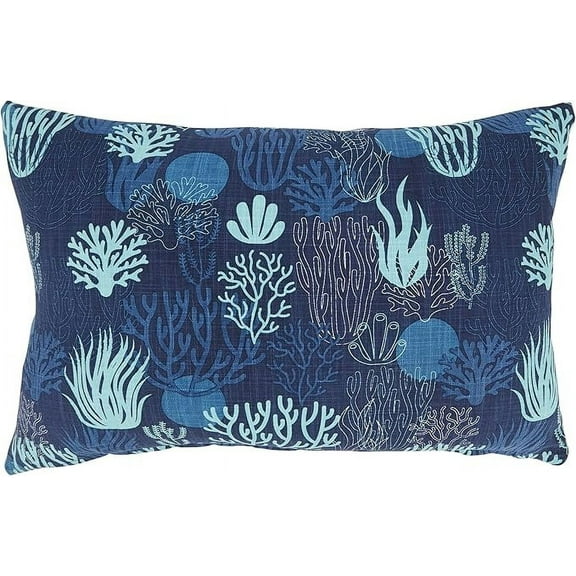 Coastal Coral Pillow Cover
