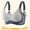 Gray, variant on Women's Seamless Contrast Sponge Underwear, Comfortable and Supportive Bra for Daily Wear and Lounge, Limited Time Offer Under 10 Dollars