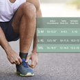 thumbnail image 5 of 2 Pairs Ankle Brace Compression Sleeves - 8-15 mmhg Open Toe Compression Socks with Arch Support for Women & Men , Relief for Swelling, Plantar Fasciitis, and Sprains – Step into Comfort and Stability, 5 of 6