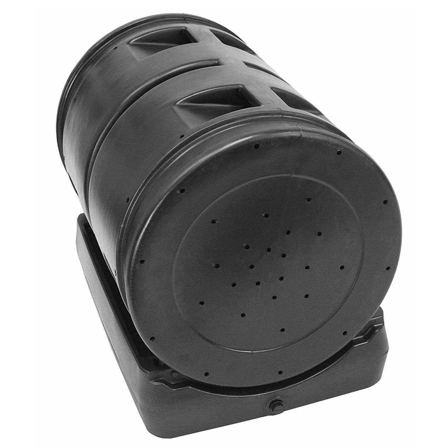 Good Ideas Compost Wizard Outdoor Dual Tumbler Compost Container, Black - image 4 of 10
